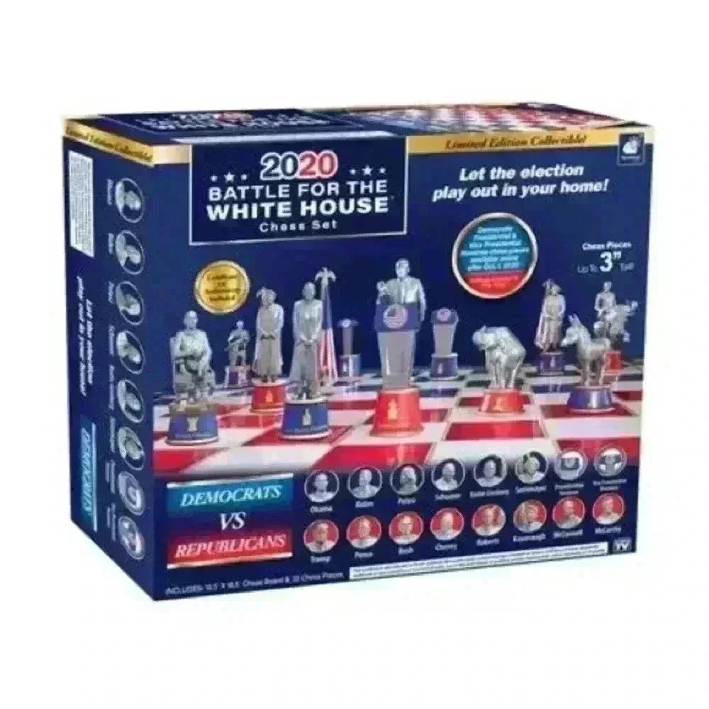As Seen On TV 2020 Battle for The White House Chess Set Board Game